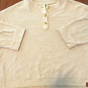 Roots oversized crop knit